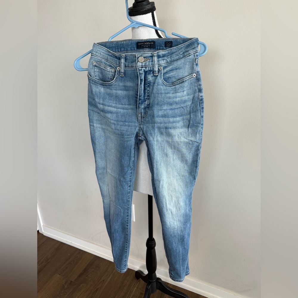 Lucky Brand High Rise Skinny Bridgette Ankle Jeans